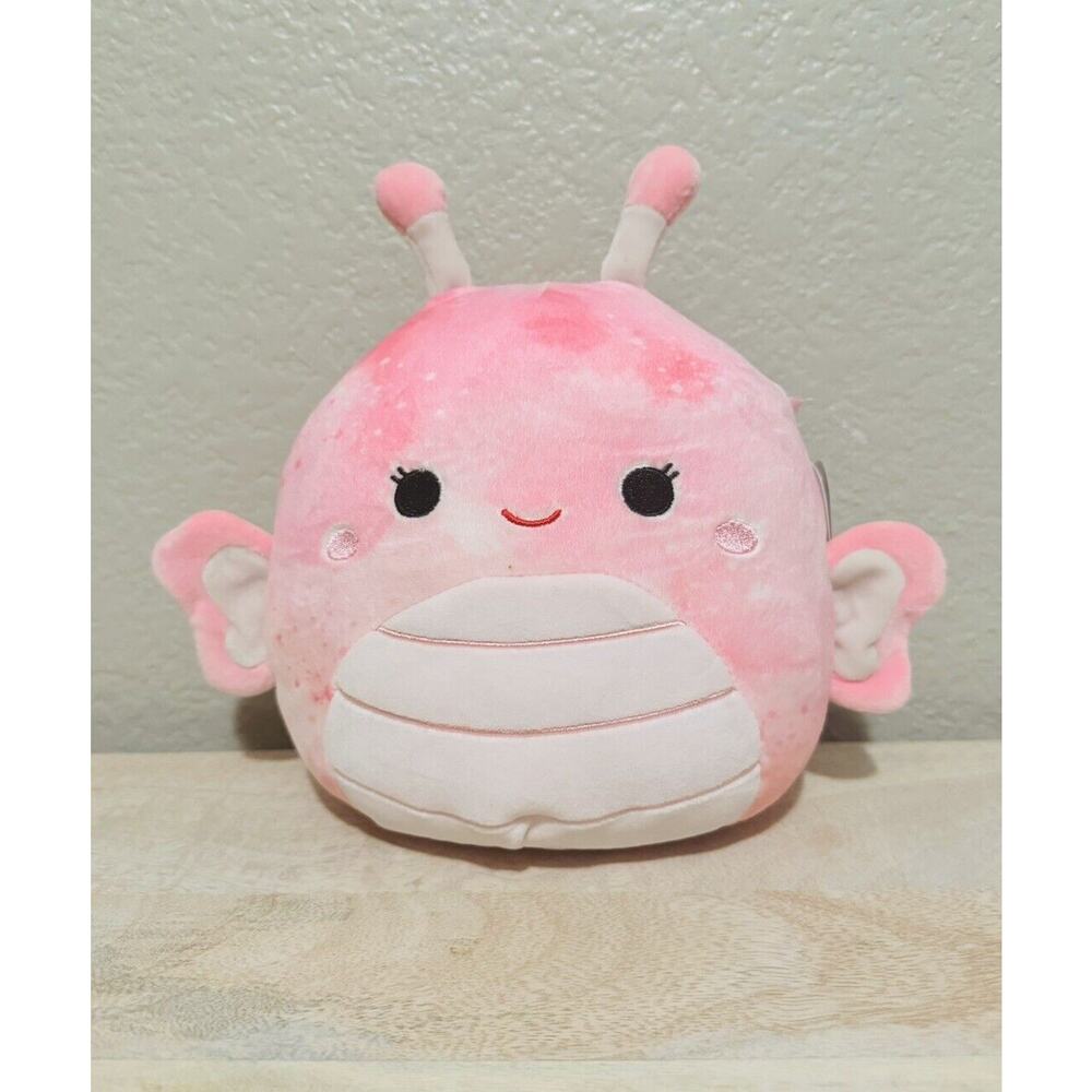 Squishmallow 8" Eileen Butterfly Pink Tie Dye Brand New With Tags